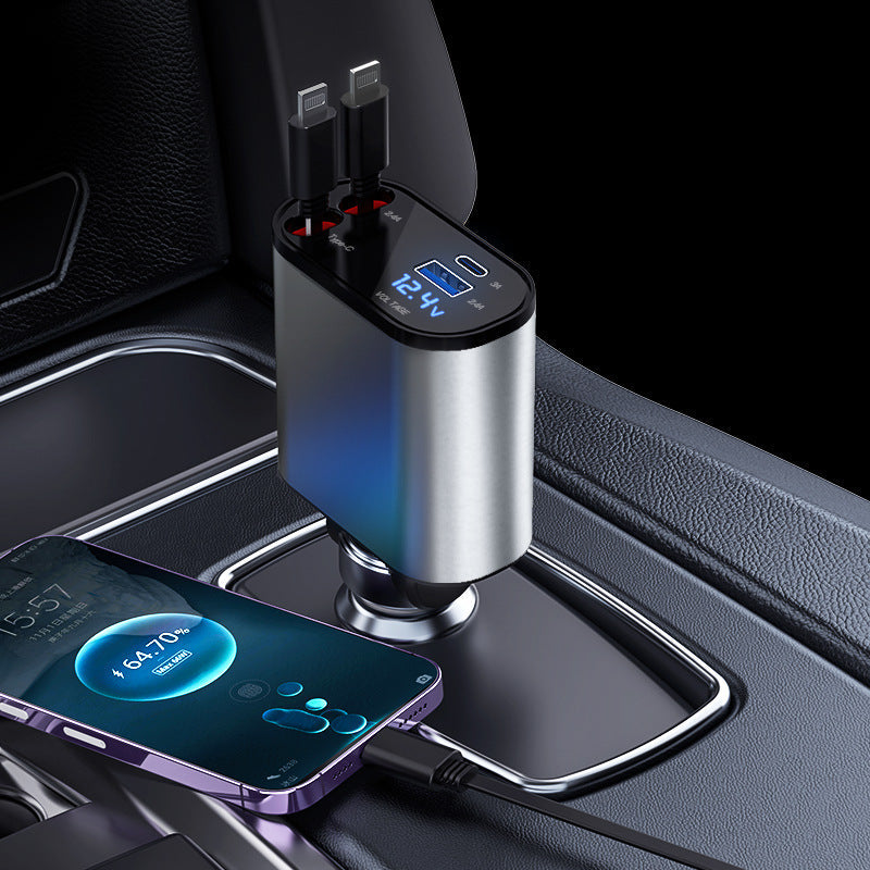 Teleskopischer Auto-Schnellladegerät – VoltEdge
