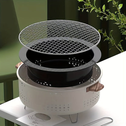 Rauchfreier Tragbarer Elektrogrill - SmokeLessGrill