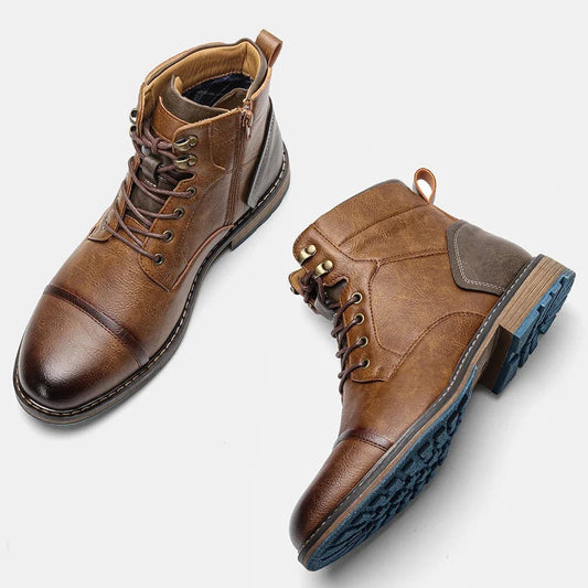 Vintage Leren Heren Boots - Orion