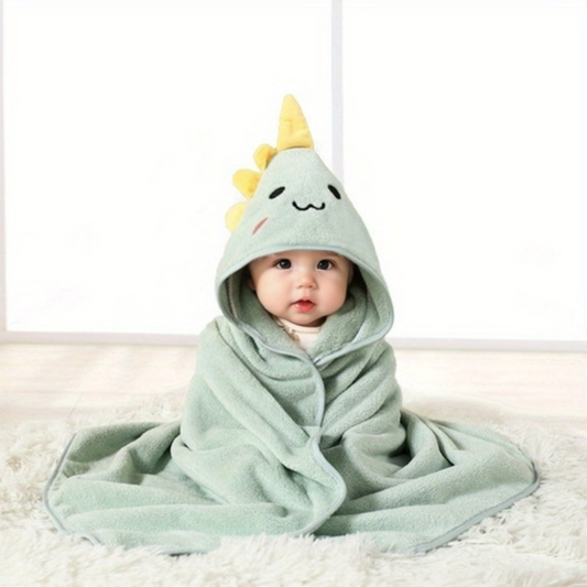 Babybadetuch mit Kapuze – SnuggleSplash