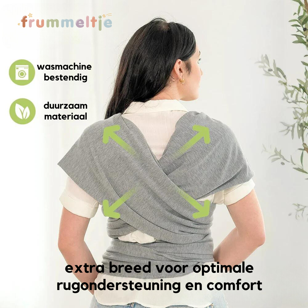 Rückenunterstützende Babytrage - CuddleWrap