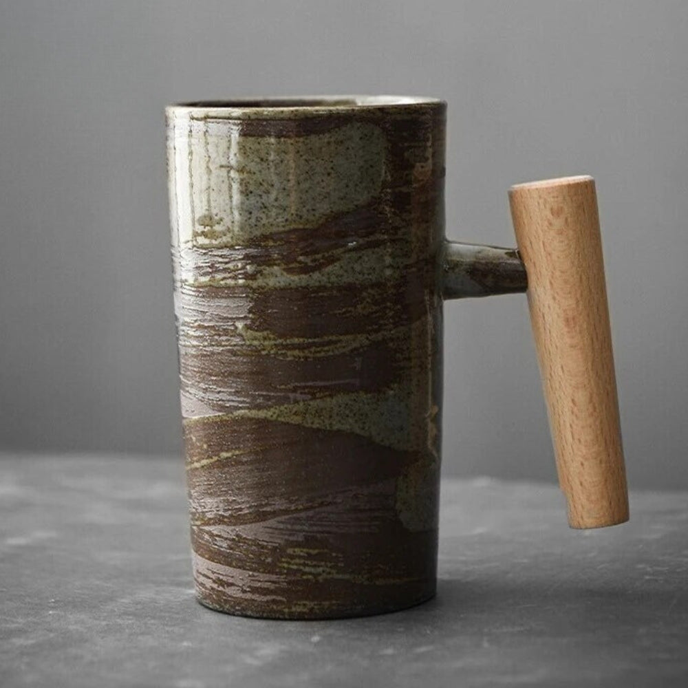 Nordic Latte-Tassen mit Erdverbundenem Design – NatureSip