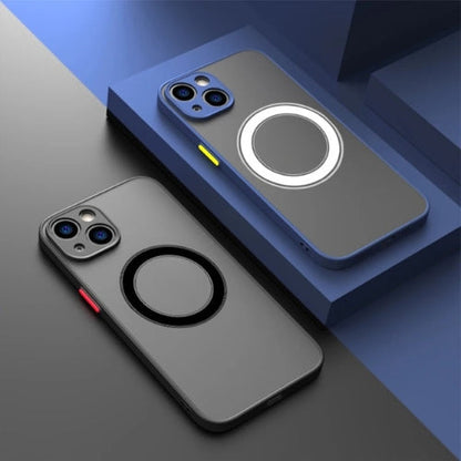 Mattes magnetisches Handyhülle mit Magsafe & Fallschutz – 1+1 KOSTENLOS