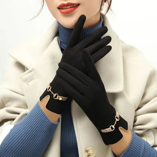 Stilvolle Herbst- und Winterhandschuhe für Damen - Amelia