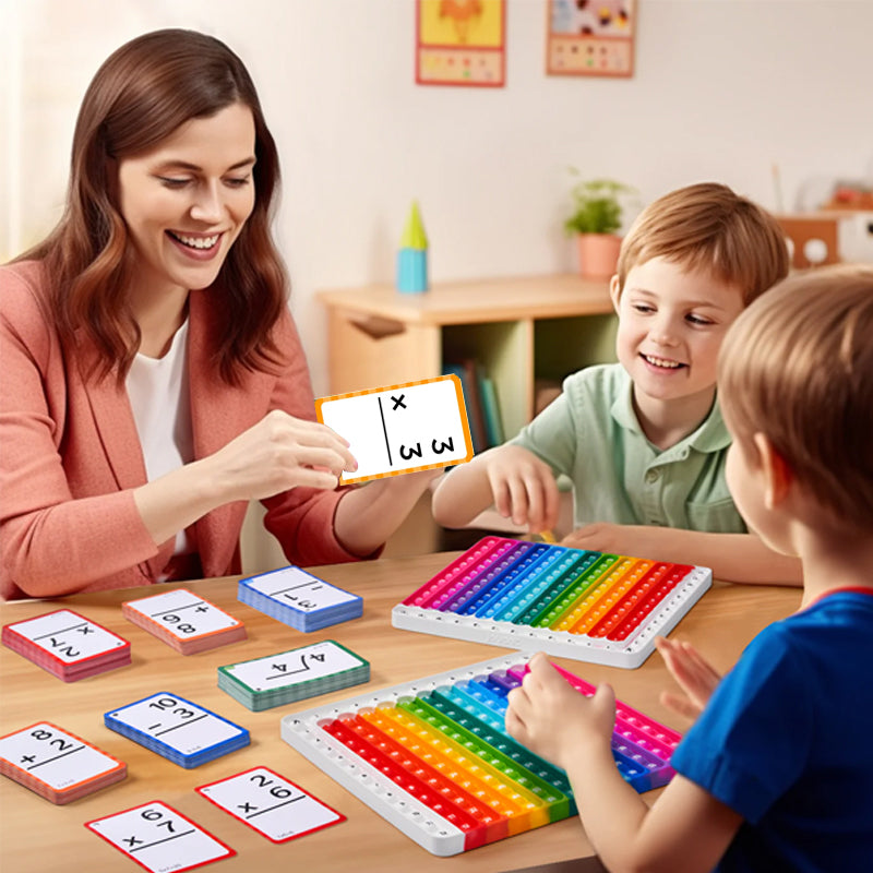 Interaktive Mathe-Lernkarten für Kinder – Spielerisch Rechnen lernen