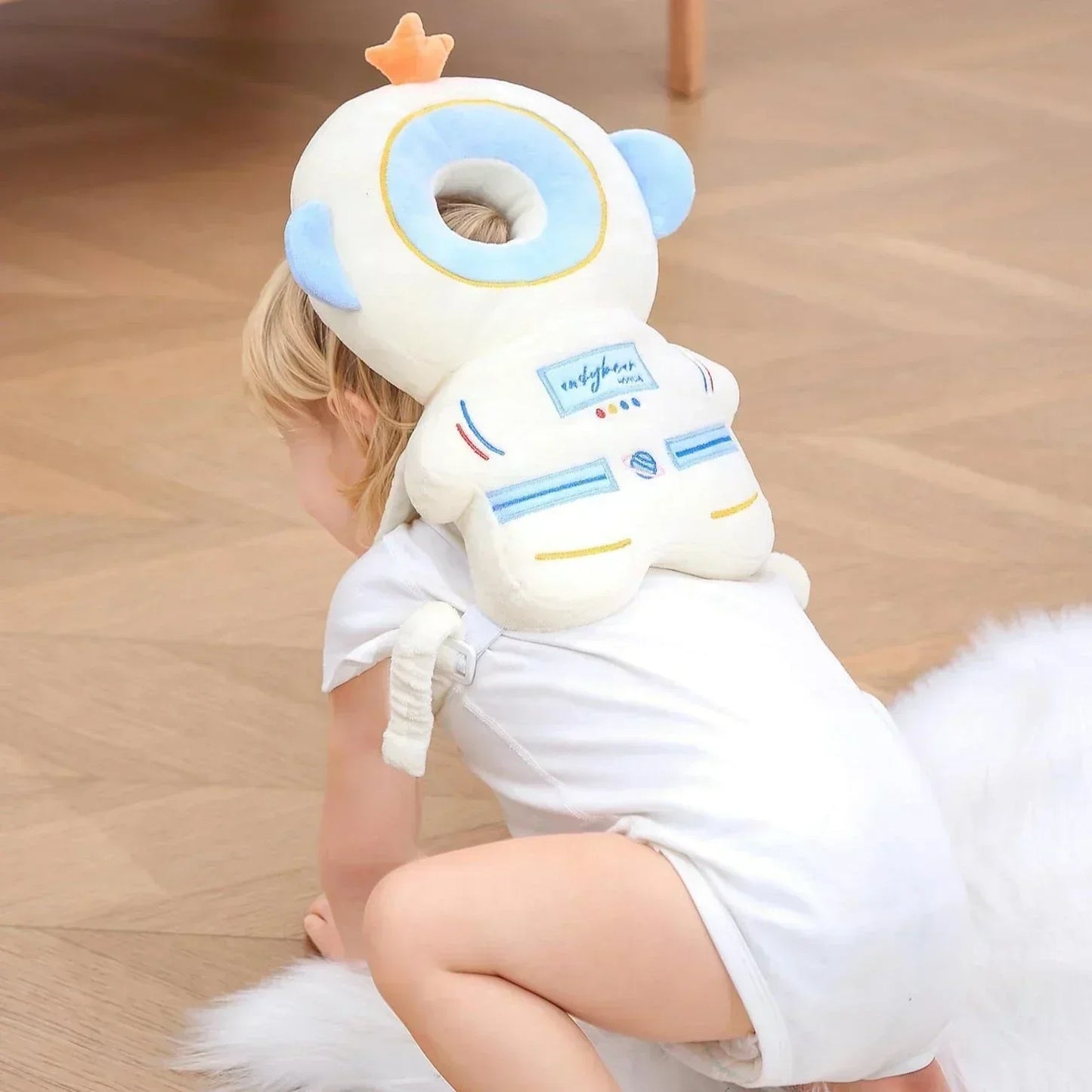 Weicher Kopfschutz für Babys - HeadGuard