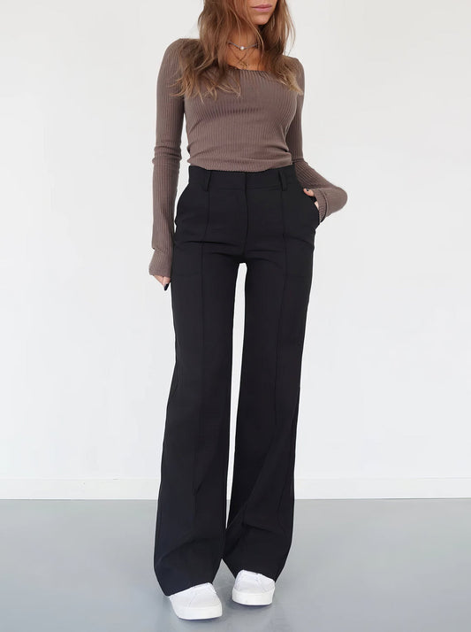 Stylische Weite Damenhose – Aurelia