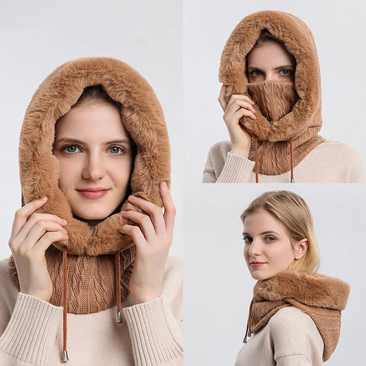 Weicher warmer 3-in-1 Damen Schal – Rizza