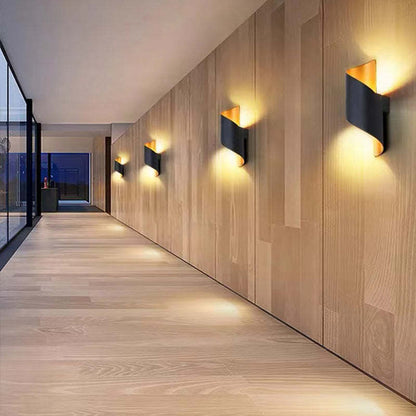 Moderne Spiral-LED-Wandleuchte - TwistLight