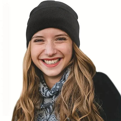 Wintermütze mit Seidenfutter - Noor