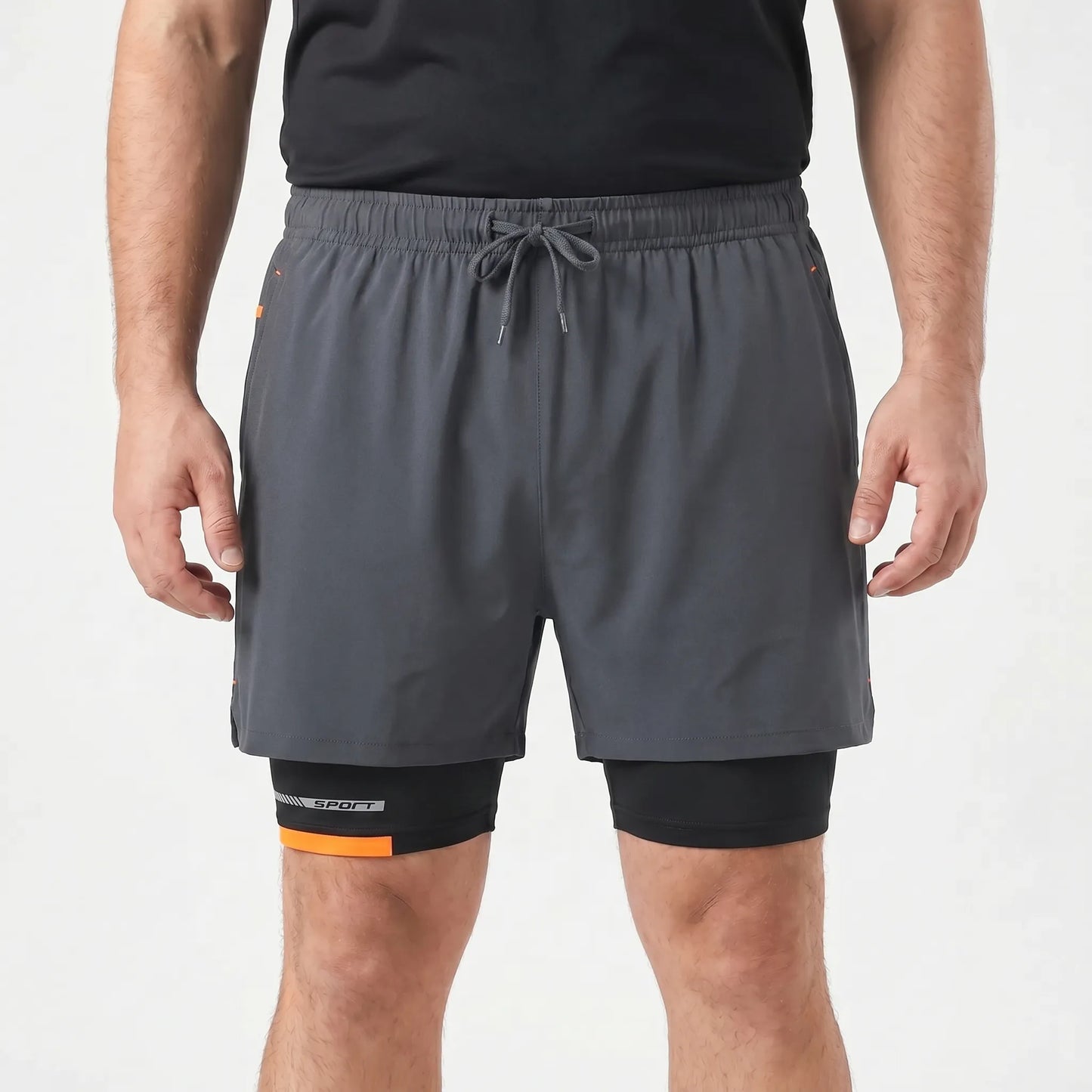 2-In-1 Sporthose Herren - Ralph