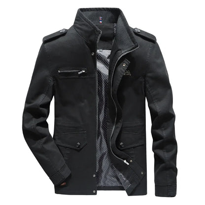 Herren Cargo Herbstjacke – Olivier