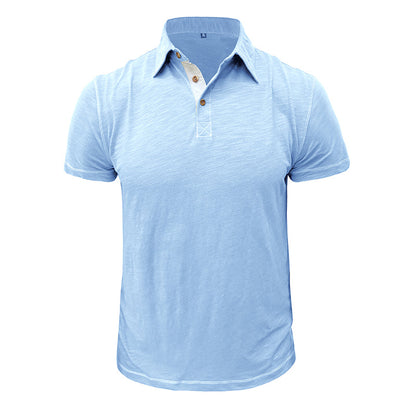 Herren-Poloshirt aus Weicher Baumwolle – Matteo