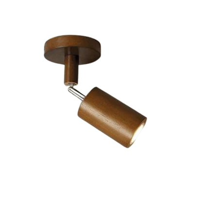 Verstellbare Deckenstrahler aus Holz – EcoLux