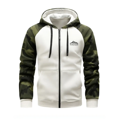 Warm und Bequem Herren Camo Fleecejacke – Ethan