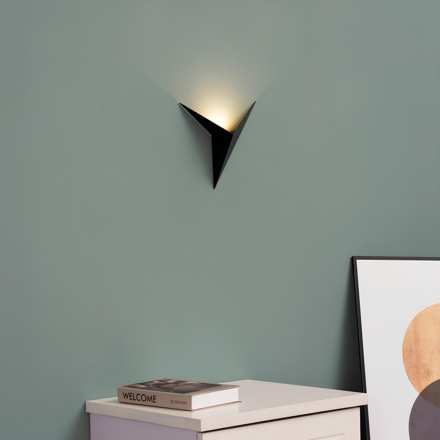 Moderne Dreieckige Wandlampe - TrigoLux
