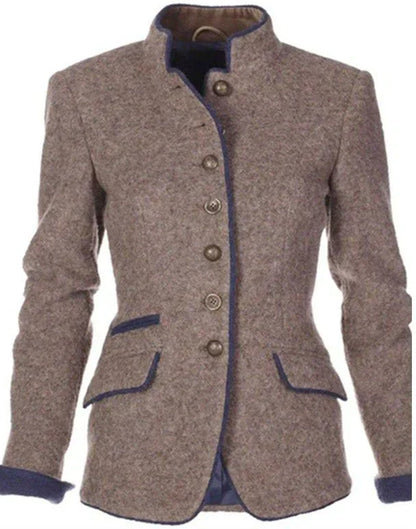Stilvolles einfarbiges Damen-Cardigan - Nova