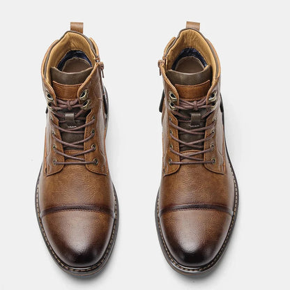 Vintage Leren Heren Boots - Orion