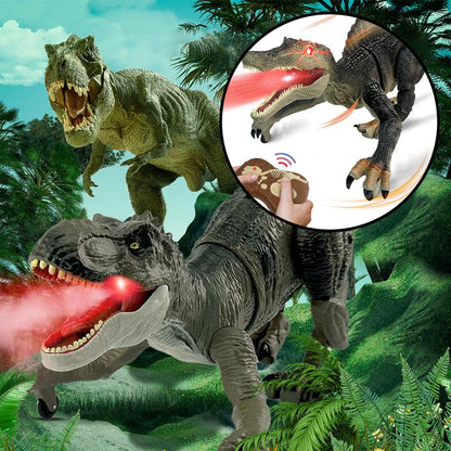 Nebelsprühender Interaktiver Dinosaurier mit Fernbedienung - RoboRex
