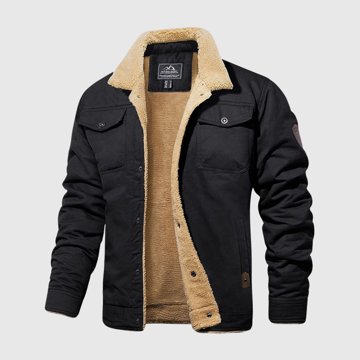 Gefütterte Herren Bomberjacke – Logan