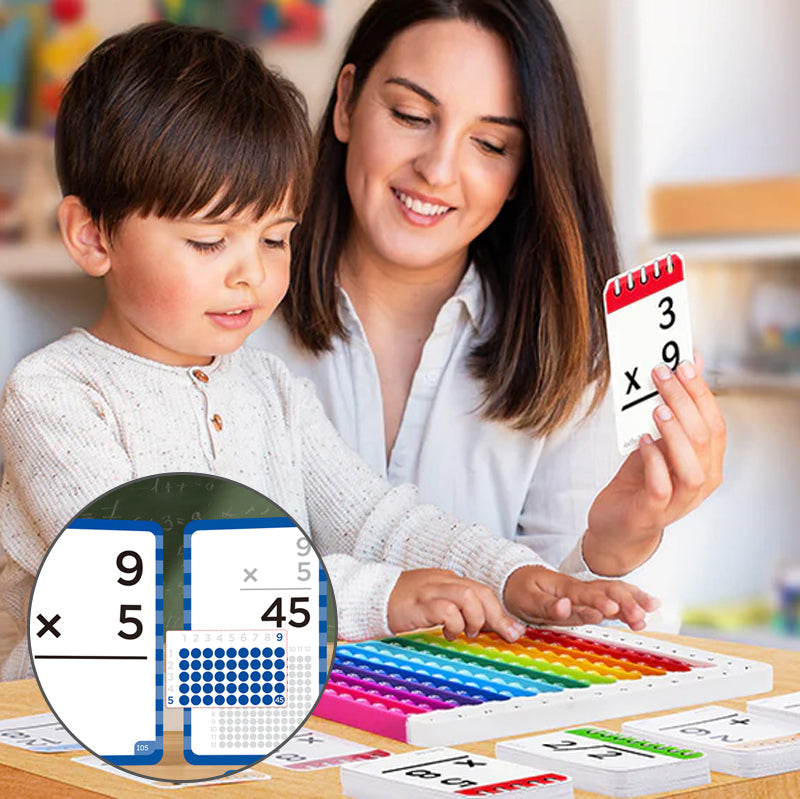 Interaktive Mathe-Lernkarten für Kinder – Spielerisch Rechnen lernen