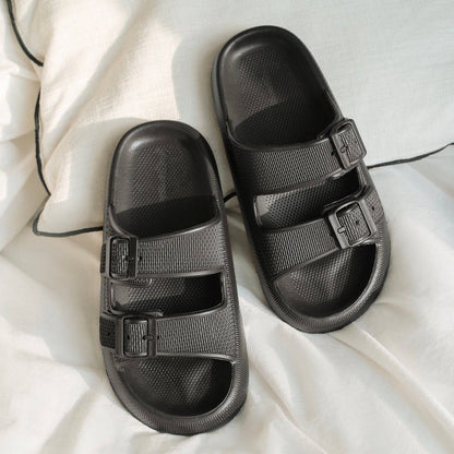 Bequeme Pillow-Slides mit weicher Sohle – Livia