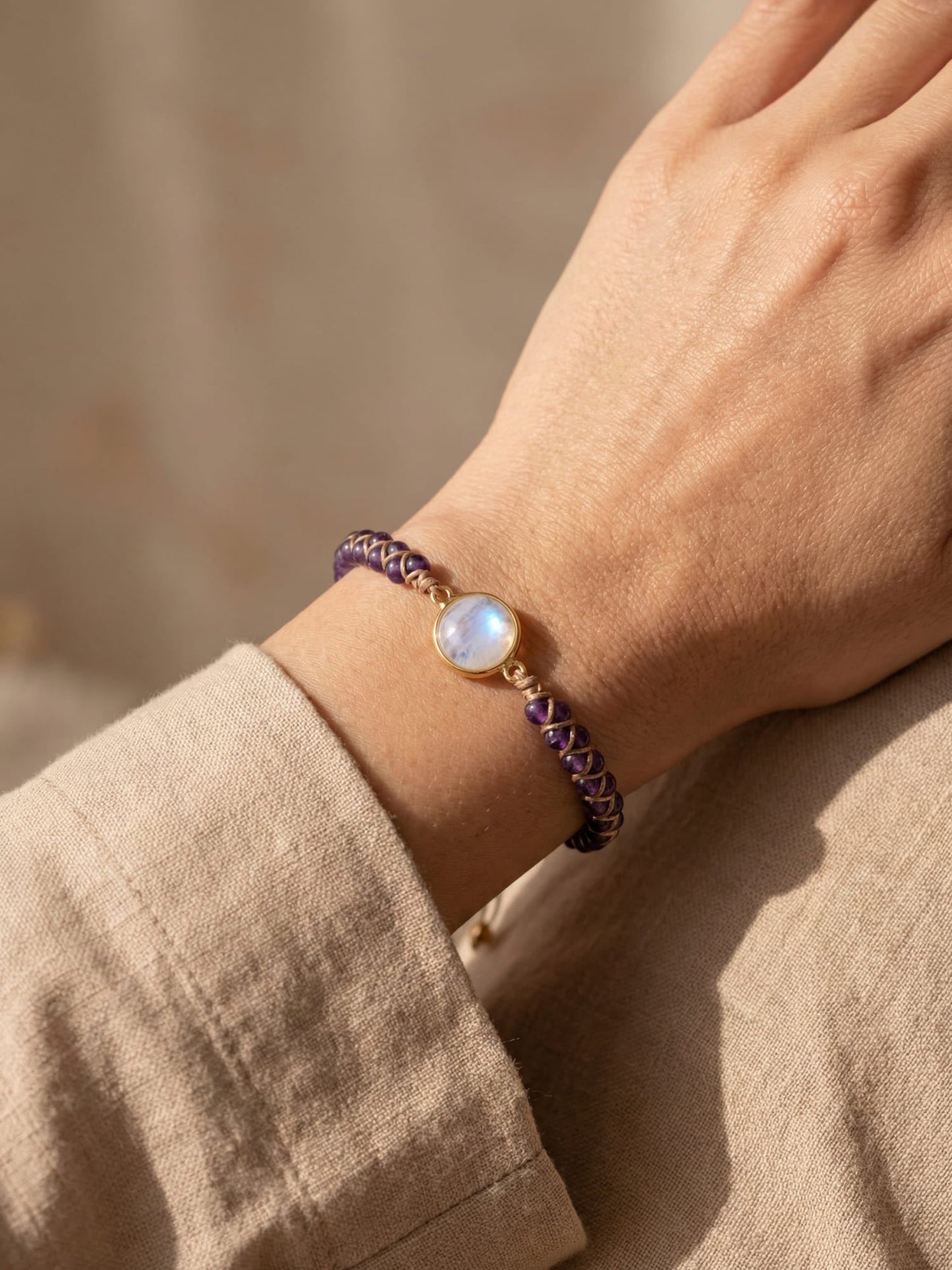 Amethyst Heilarmband - Serenya