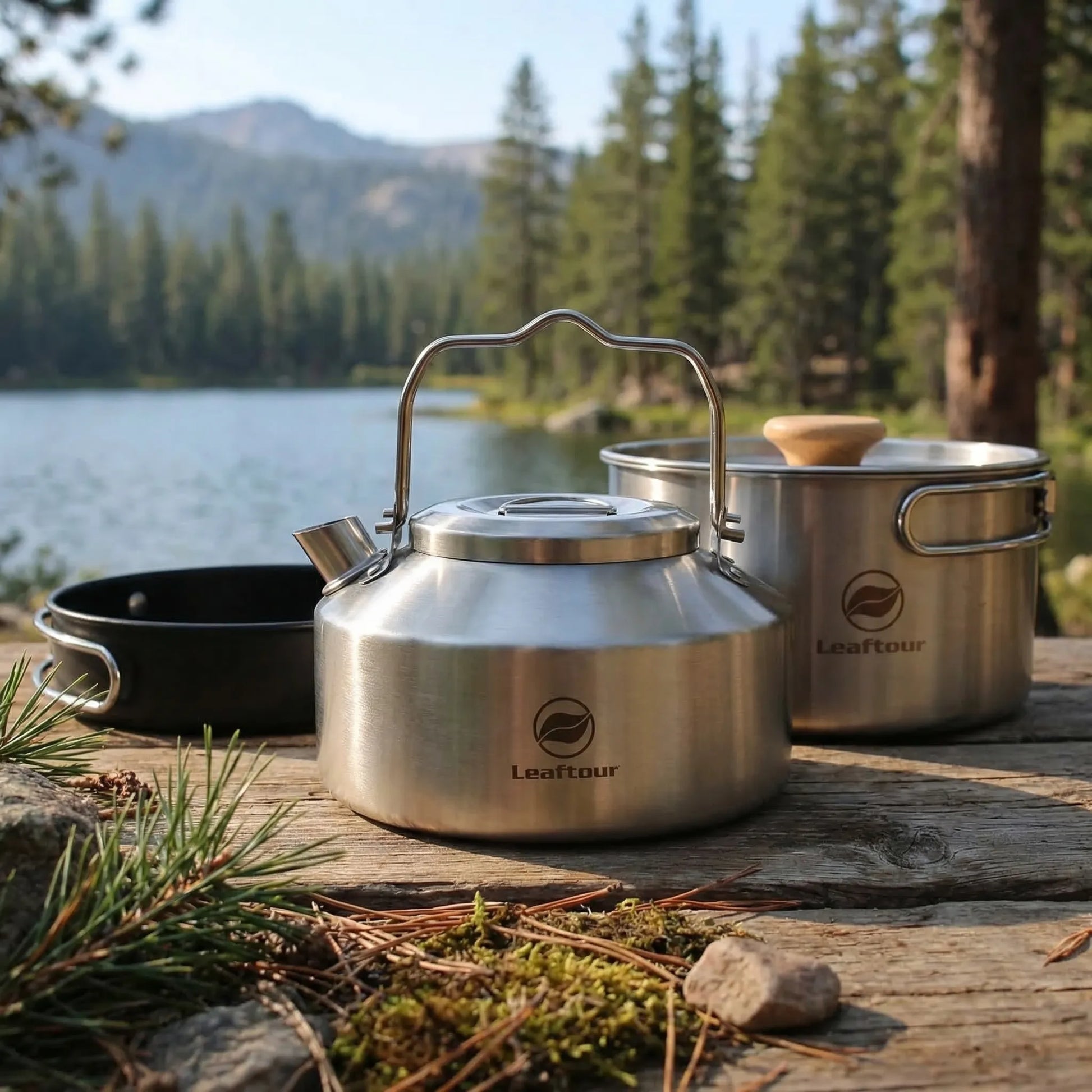 3-Teiliges Camping-Kochset -  Treklume