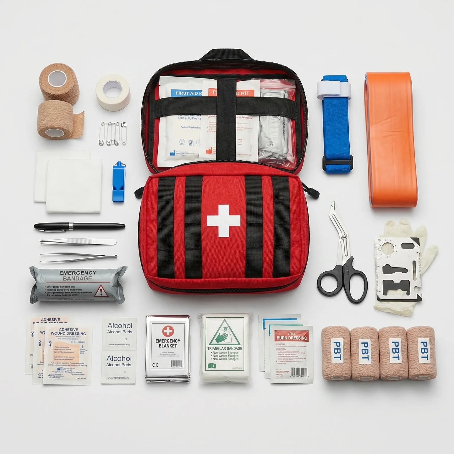 379-Teilige Erste-Hilfe-Tasche -  Rescuovex