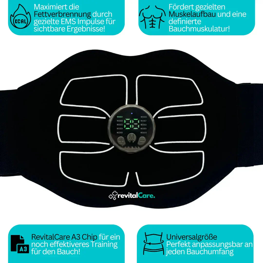 Leistungsstarker EMS-Bauchtrainer – CorePulse