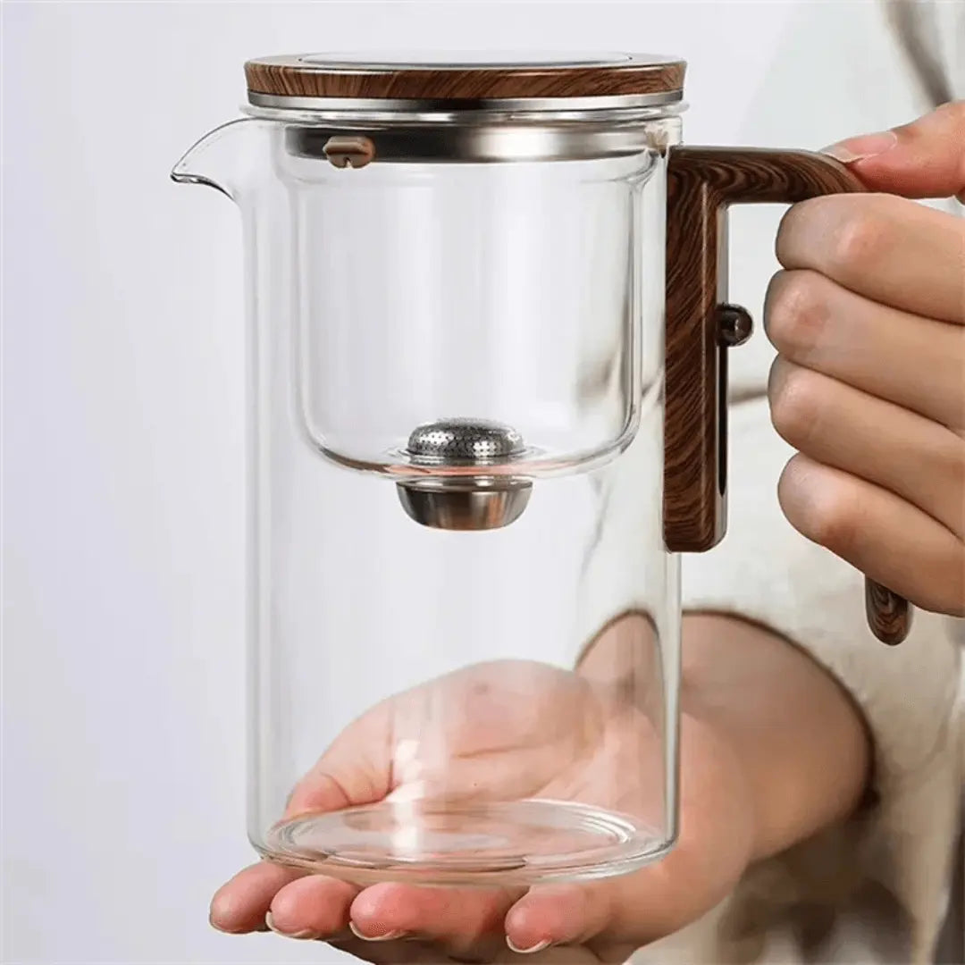 Stilvolle transparente Teekanne – ClearBrew