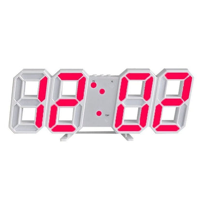 3D LED Wanduhr mit Dimmbarem Licht – Timora