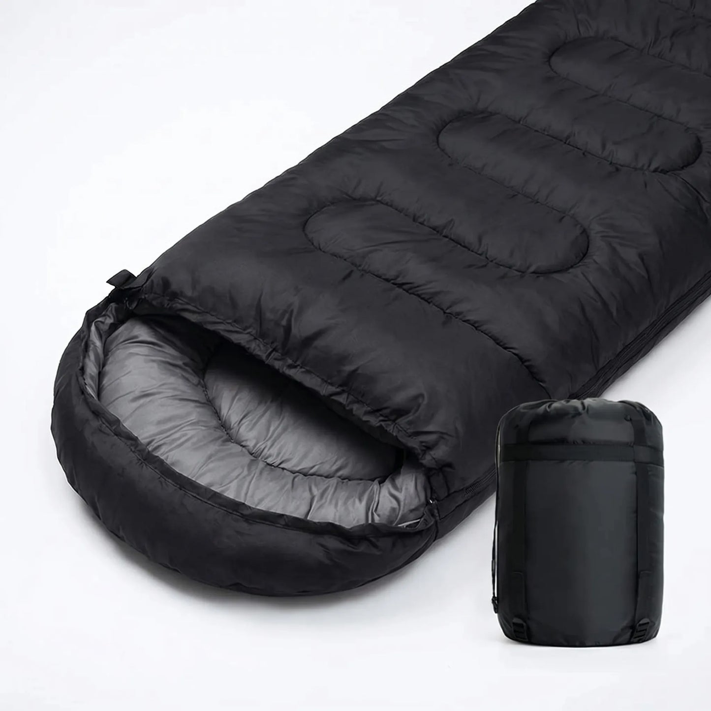 4-Jahreszeiten-Mumienschlafsack In Deckenform -  Duskrest