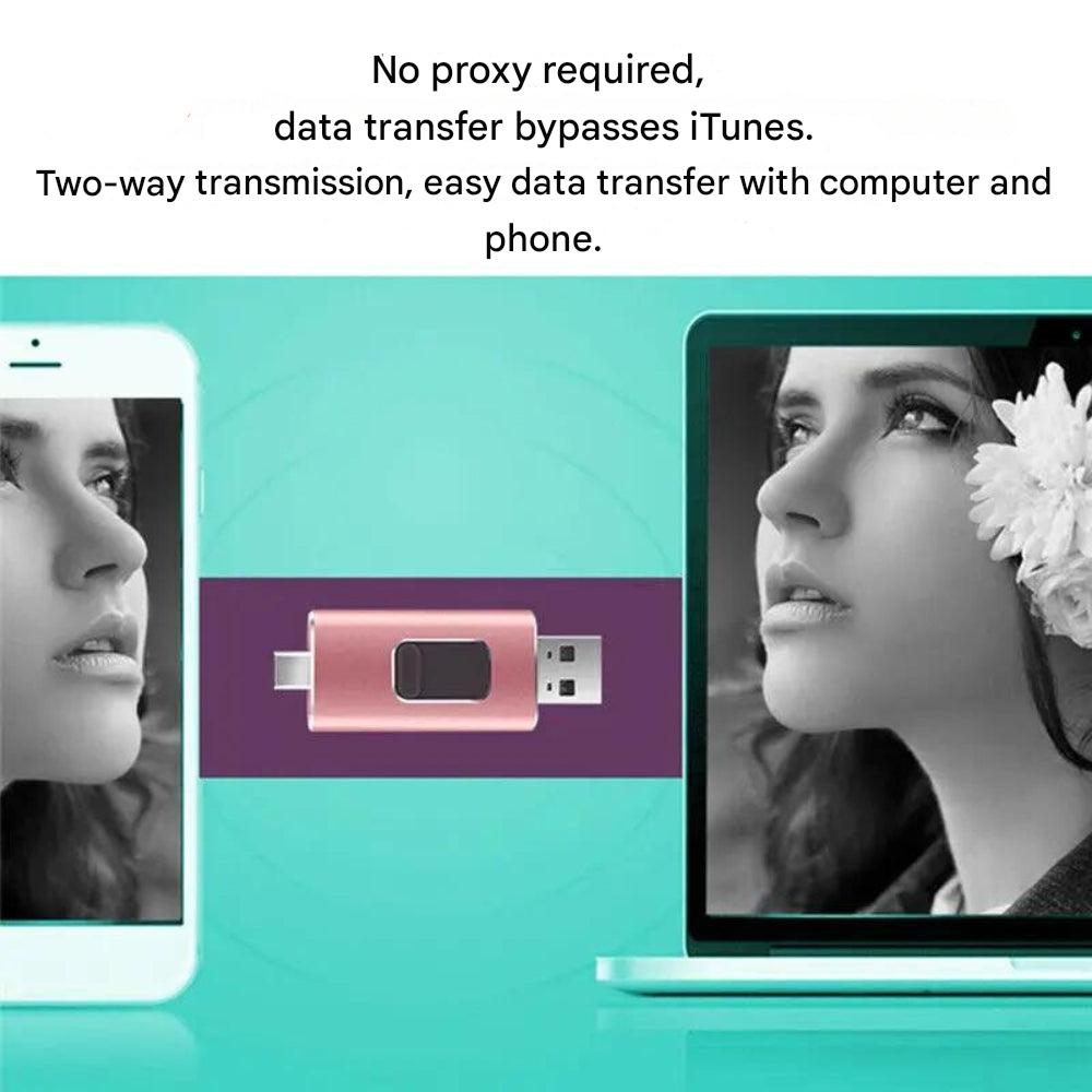 4-in-1 Flashdrive für Jedes Gerät - DataFlex