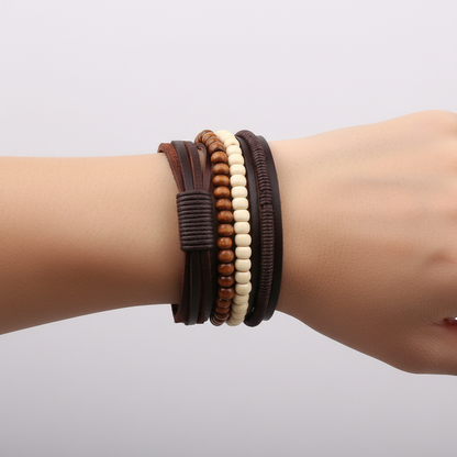 4-Teiliges Armband-Set - RebelStyle