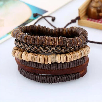 4-Teiliges Armband-Set - RebelStyle
