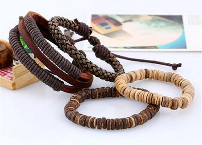 4-Teiliges Armband-Set - RebelStyle