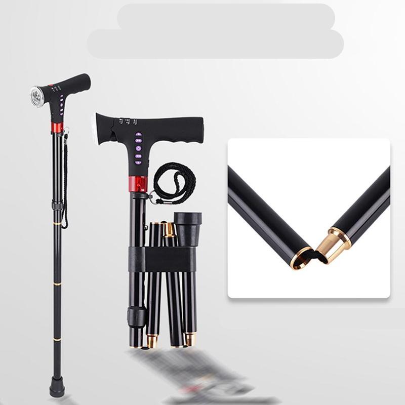 Nordic-Walking-Stöcke mit LED-Beleuchtung – ActiveStride Pro