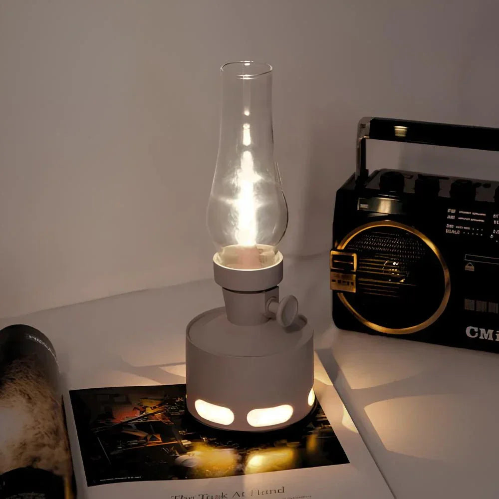 Wiederaufladbare Vintage LED Laterne - LumaLantern