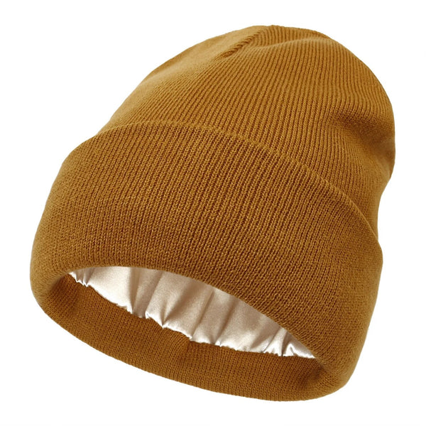Wintermütze mit Seidenfutter - Noor