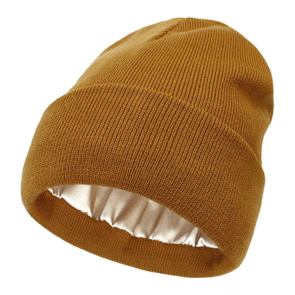 Wintermütze mit Seidenfutter - Noor
