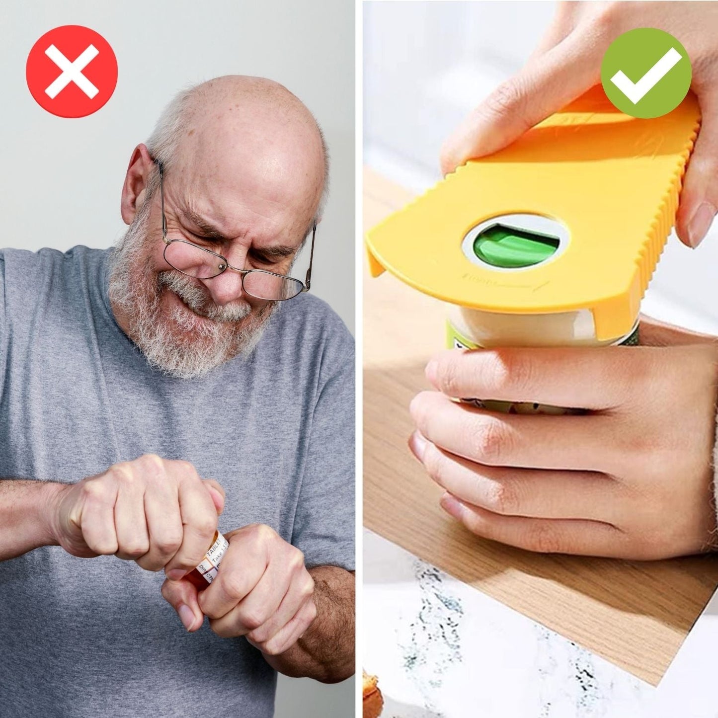 Ergonomischer Flaschenöffner - TwistEase