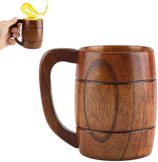 Bierkrug Holz (350 ml) – HolzGaudi Oktoberfest 2025