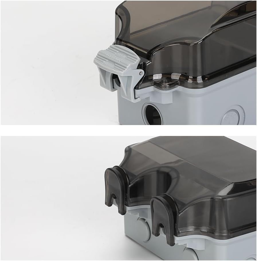 IP66 Außen wasserdichter Wandstecker mit abschliessbarem Deckel – PowerGuard