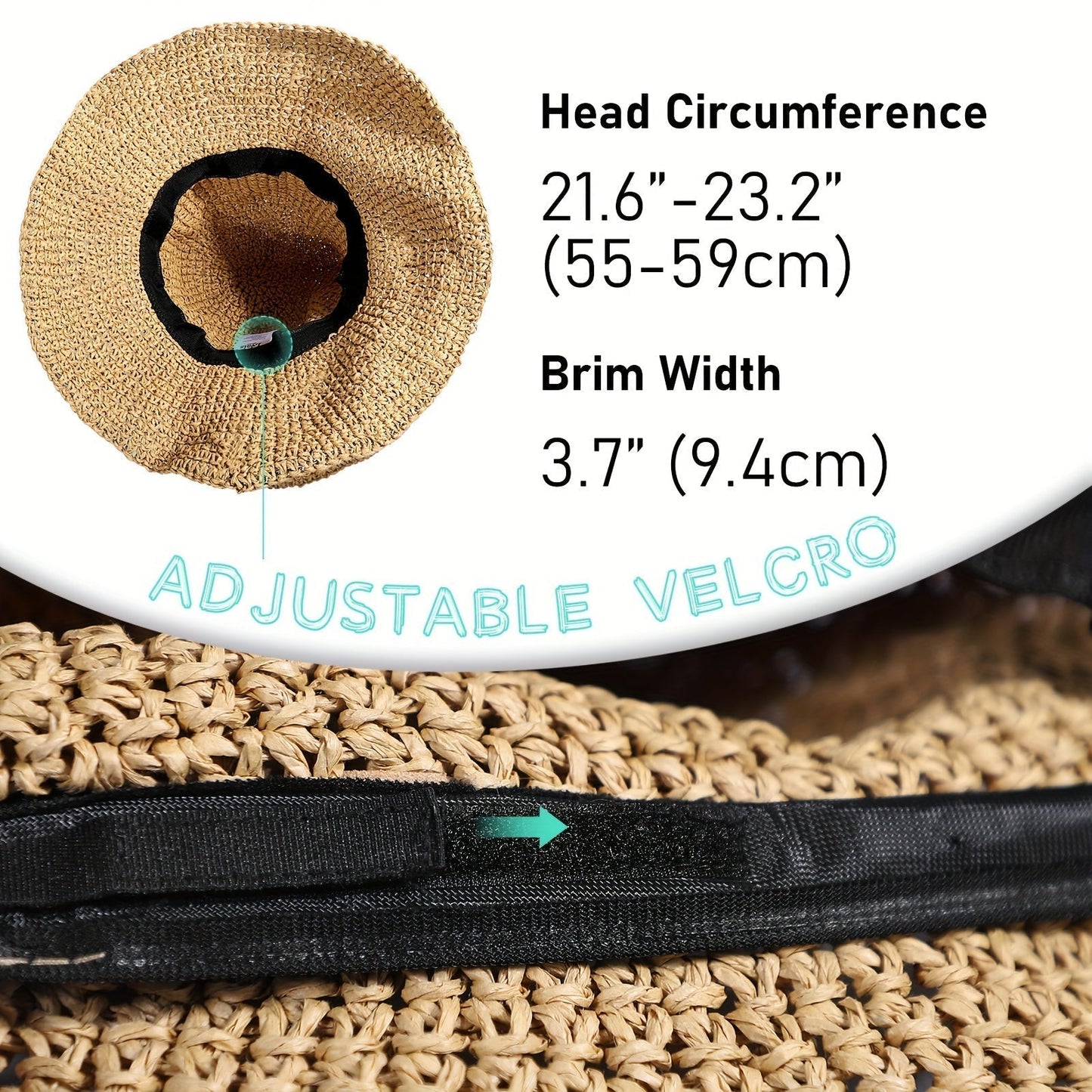 Häkelnder Boho Strohhut für Sommerreisen – Elouan
