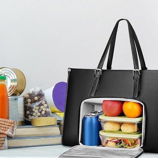 Damen isolierte Lunch-Tasche mit Laptopfach