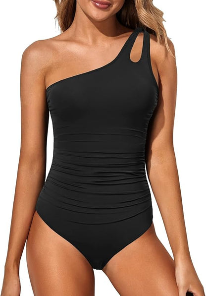 Formend & Stylisch Ein-Schulter Badeanzug Damen – Daria