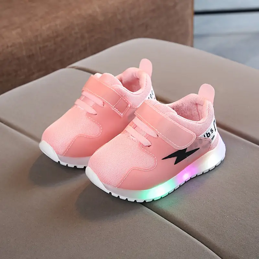 Bequeme Kleinkinderschuhe mit LED-Beleuchtung - GlowSteps