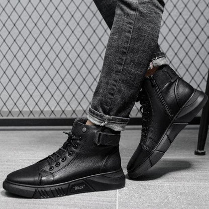 Stilvolle Herrenlederschuhe – Rafael
