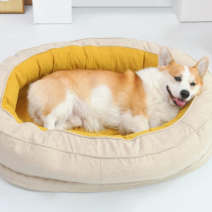 Luxe Orthopädisches Hundebett - OrthoDonut